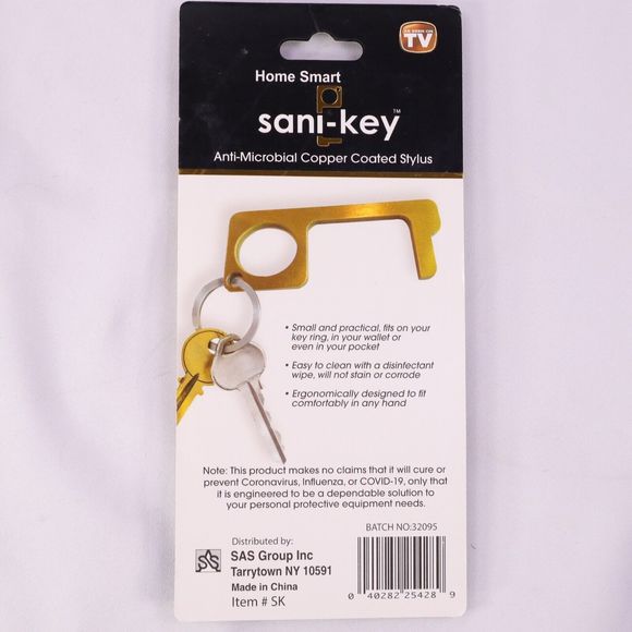 Home Smart Sani-key Anti-Microbial Copper Coated Stylus - Picture 4 of 4